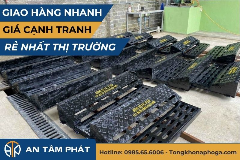 Bó Vỉa Gang Cầu AN TÂM PHÁT - Dạng Hộp Xiên