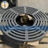Ghi bảo vệ gốc cây bằng gang khung tròn Ghi bảo vệ gốc cây bằng gang khung tròn
