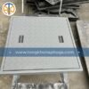 Nắp hố ga Composite ngăn mùi khung dương nắp vuông Nắp hố ga Composite ngăn mùi khung dương nắp vuông
