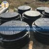 Nắp hố ga gang khung âm ngăn mùi Nắp hố ga gang khung âm ngăn mùi
