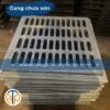 Song chắn rác bằng gang có khung Song chắn rác bằng gang có khung