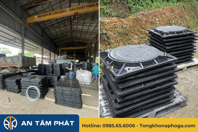 Tổng Kho Nắp Hố Ga mang đến các sản phẩm chất lượng đạt công bố hợp chuẩn