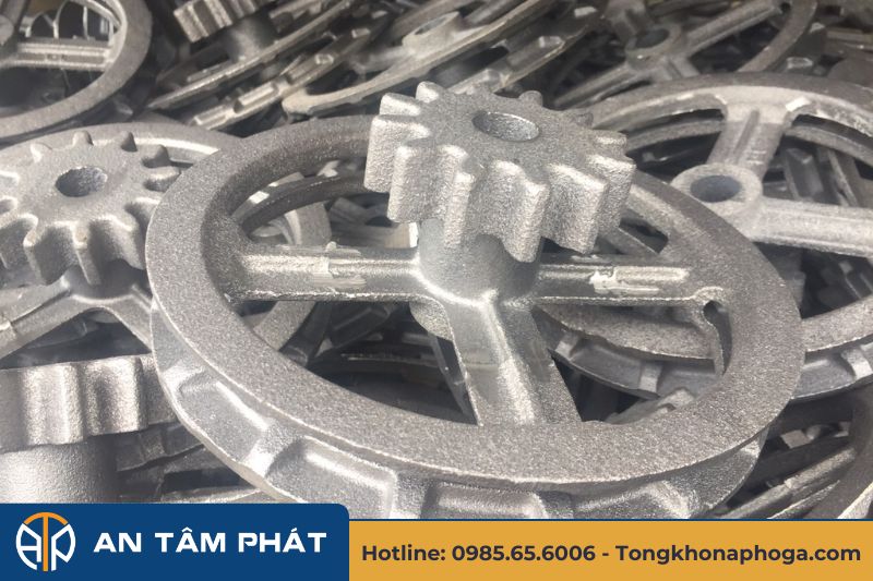 Gang xám có độ bền, độ dẻo, độ dai thấp